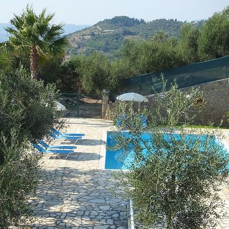 Corfu Villa Kokkini With Swimming Pool Kokkínion Eksteriør billede