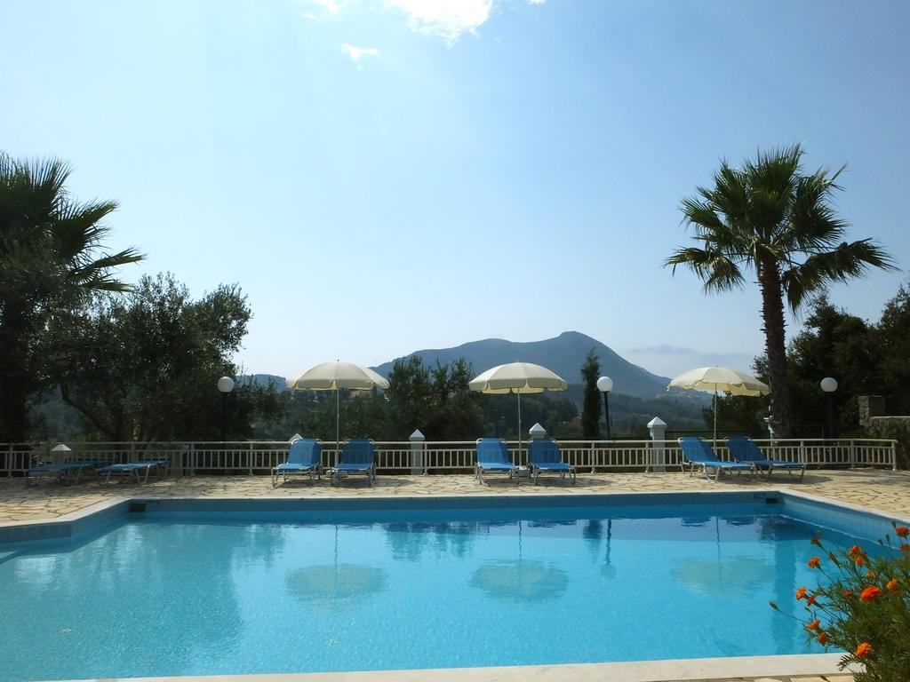 Corfu Villa Kokkini With Swimming Pool Kokkínion Eksteriør billede