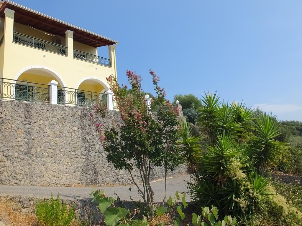 Corfu Villa Kokkini With Swimming Pool Kokkínion Eksteriør billede
