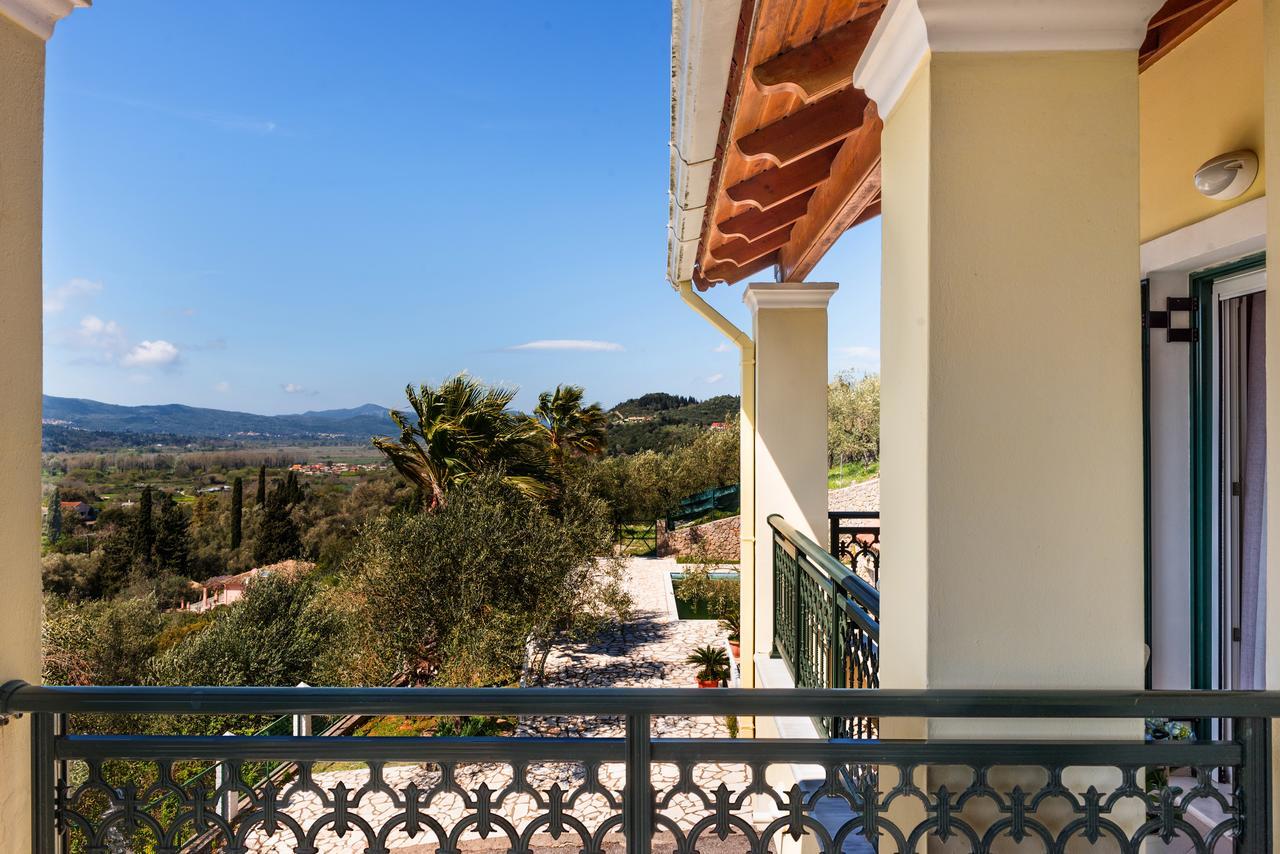 Corfu Villa Kokkini With Swimming Pool Kokkínion Eksteriør billede